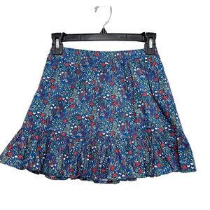 Jupe Short En Jean Gymboree Pour Fille – Taille 9 – Bleu – Motif Crocodile